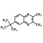 CAS#: 801216-31-9， 2,3-Dimethyl-6-(2-methyl-2-propanyl)quinoxaline