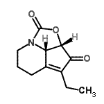 CAS#: 80152-12-1， (2aS,7bS)-4-Ethyl-2a,6,7,7b-tetrahydro-2-oxa-7a-azacyclopenta[cd]indene-1,3(5H)-dione