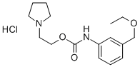 CAS#: 80171-62-6， 2-(1-Pyrrolidinyl)Ethyl 3-(Ethoxymethyl)Carbanilate Hydrochloride