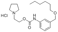 CAS#: 80171-66-0， 3-((Hexyloxy)Methyl)-Carbanilic Acid 2-(1-Pyrrolidinyl)Ethyl Ester,  Hydrochloride