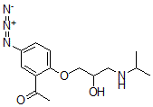 CAS#: 80186-92-1， Acebutolol Azide