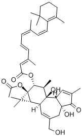CAS#: 80188-99-4， 12-0-Retinoylphorbol 13-acetate