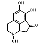 CAS#: 801986-71-0， 5,6-Dihydroxy-1-methyl-2,3,8,8a-tetrahydrocyclopenta[ij]isoquinolin-7(1H)-one