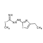 CAS#: 802001-81-6， Methyl 2-(4-ethyl-1,3-thiazol-2-yl)hydrazinecarbimidothioate
