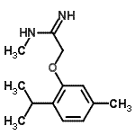 CAS 登录号：802018-25-3， 2-(2-异丙基-5-甲基苯氧基)-N-甲基乙脒