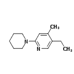 CAS 登录号：802266-26-8， 5-乙基-4-甲基-2-(1-哌啶基)吡啶