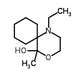 CAS#: 802267-76-1， 1-Ethyl-5-methyl-4-oxa-1-azaspiro[5.5]undecan-5-ol
