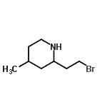 CAS#: 802277-85-6， 2-(2-Bromoethyl)-4-methylpiperidine