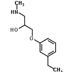 CAS#: 802287-58-7， 1-(3-Ethylphenoxy)-3-(methylamino)-2-propanol