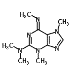 CAS#: 802310-01-6， (6Z)-N,N,3,7-Tetramethyl-6-(methylimino)-6,7-dihydro-3H-purin-2-amine