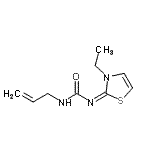 CAS#: 802311-59-7， 1-Allyl-3-[(2E)-3-ethyl-1,3-thiazol-2(3H)-ylidene]urea