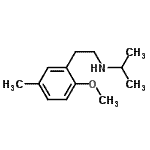 CAS#: 802317-24-4， N-[2-(2-Methoxy-5-methylphenyl)ethyl]-2-propanamine
