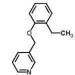 CAS#: 802318-63-4， 3-[(2-ethylphenoxy)methyl]pyridine