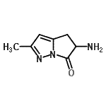 CAS#: 802323-69-9， 5-Amino-2-methyl-4,5-dihydro-6H-pyrrolo[1,2-b]pyrazol-6-one