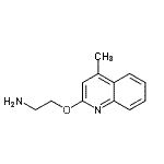 CAS#: 802570-92-9， 2-[(4-Methyl-2-quinolinyl)oxy]ethanamine