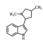 CAS#: 802578-98-9， 3-(1,4-Dimethyl-2-pyrrolidinyl)-1H-indole