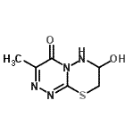 CAS#: 802595-01-3， 7-Hydroxy-3-methyl-7,8-dihydro-4H,6H-[1,2,4]triazino[3,4-b][1,3,4]thiadiazin-4-one