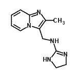 CAS#: 802621-21-2， N-[(2-Methylimidazo[1,2-a]pyridin-3-yl)methyl]-4,5-dihydro-1H-imidazol-2-amine