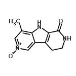 CAS#: 802831-93-2， 4-Methyl-5,7,8,9-tetrahydro-6H-pyrido[3',4':4,5]pyrrolo[2,3-c]pyridin-6-one 2-oxide