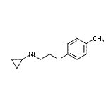 CAS#: 802834-93-1， N-{2-[(4-Methylphenyl)sulfanyl]ethyl}cyclopropanamine
