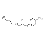 CAS#: 802845-91-6， N<sup>2</sup>-Butyl-N-(4-methylphenyl)glycinamide