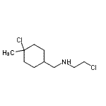CAS#: 802872-64-6， 2-Chloro-N-[(4-chloro-4-methylcyclohexyl)methyl]ethanamine