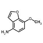 CAS#: 802888-59-1， 7-Methoxy-1-benzofuran-4-amine