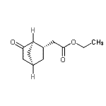 CAS#: 802911-60-0， Ethyl [(1R,2S,4R)-6-oxobicyclo[2.2.1]hept-2-yl]acetate