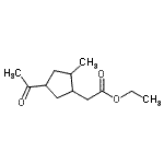 CAS#: 802917-46-0， Ethyl (4-acetyl-2-methylcyclopentyl)acetate