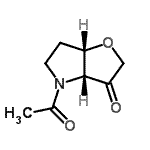 CAS#: 802919-00-2， (3aR,6aS)-4-Acetyltetrahydro-2H-furo[3,2-b]pyrrol-3(3aH)-one
