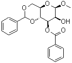 CAS#: 80299-58-7， Methyl 3-O-benzoyl-4,6-O-benzylidene-beta-D-mannopyranoside