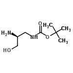 CAS#: 80312-74-9， 2-Methyl-2-propanyl [(2S)-2-amino-3-hydroxypropyl]carbamate