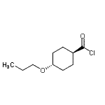 CAS#: 80361-82-6， trans-4-Propoxycyclohexanecarbonyl chloride