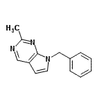 CAS#: 803611-37-2， 7-Benzyl-2-methyl-7H-pyrrolo[2,3-d]pyrimidine