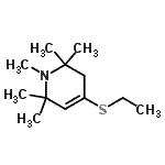 CAS#: 803637-31-2， 4-(Ethylsulfanyl)-1,2,2,6,6-pentamethyl-1,2,3,6-tetrahydropyridine