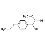 CAS 登录号：803640-68-8， 甲基2-(4-乙氧基苯基)-2-羟基乙亚氨酸酯