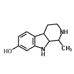 CAS#: 803686-28-4， 1-Methyl-2,3,4,4a,9,9a-hexahydro-1H-beta-carbolin-7-ol