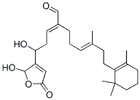 CAS#: 80388-50-7， 2-[3-[(2,5-Dihydro-2-Hydroxy-5-Oxofuran)-3-Yl]-3-Hydroxypropylidene]-6-Methyl-8-(2,6,6-Trimethyl-1-Cyclohexen-1-Yl)-5-Octenal