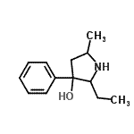 CAS#: 804432-67-5， 2-Ethyl-5-methyl-3-phenyl-3-pyrrolidinol