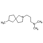 CAS#: 804432-82-4， N,N-Dimethyl-3-(7-methyl-2-azaspiro[4.4]non-2-yl)-1-propanamine