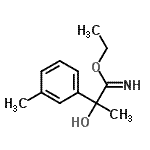CAS#: 804438-55-9， Ethyl 2-hydroxy-2-(3-methylphenyl)propanimidate