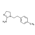 CAS#: 804439-91-6， 1-[2-(4-Methylphenyl)ethyl]-4,5-dihydro-1H-imidazol-2-amine