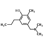 CAS 登录号：804440-91-3， 4-[(二甲基氨基)甲基]-2-甲基-6-丙基苯酚