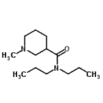 CAS#: 804442-97-5， 1-Methyl-N,N-dipropyl-3-piperidinecarboxamide