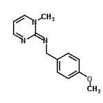 CAS#: 805196-35-4， (2Z)-N-(4-Methoxybenzyl)-1-methyl-2(1H)-pyrimidinimine