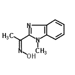 CAS#: 80521-49-9， (1Z)-N-Hydroxy-1-(1-methyl-1H-benzimidazol-2-yl)ethanimine