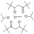 CAS#: 80570-88-3， Bis(Isopropoxy)Bis(2,2,6,6-Tetramethyl-3,5-Heptanedionato) Titanium