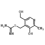 CAS#: 805944-72-3， [3-Hydroxy-5-(hydroxymethyl)-2-methyl-4-pyridinyl]methyl carbamimidothioate