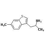 CAS#: 805956-79-0， 1-(6-Methyl-1-benzothiophen-3-yl)-2-propanamine