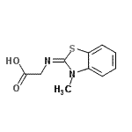 CAS#: 805984-56-9， (E)-N-(3-Methyl-1,3-benzothiazol-2(3H)-ylidene)glycine